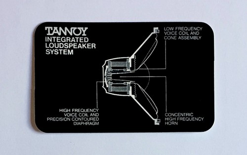 Tannoy hpd reproduction baffle - tannoy,