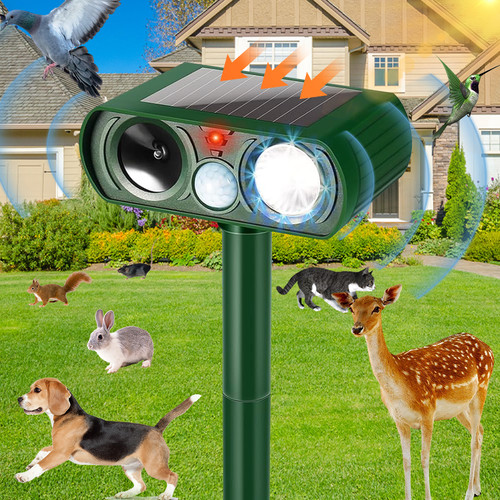 Solar cat dog repellent - cat,