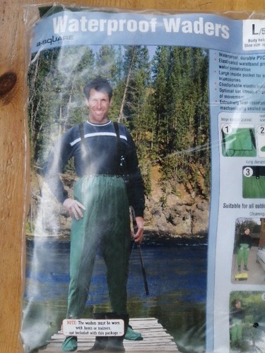 Square waterproof waders - waterproof,