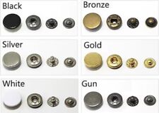 12mm - 17mm Heavy Duty Press Studs Snap Fasteners Poppers Buttons Rivets K160 UK