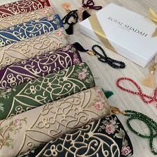 Royal Sejadah® Luxury Prayer Mat + Tasbih, Prayer Rug, Janamaz, Islamic Gift Set