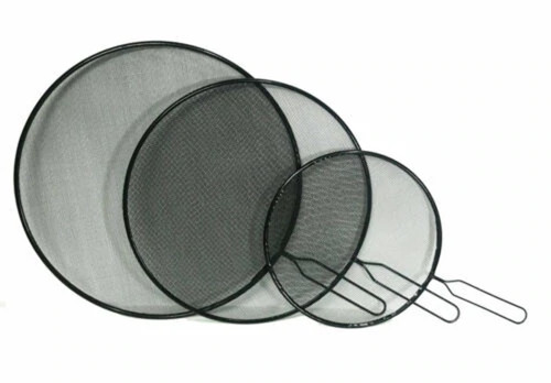 Metal mesh splatter guard - mesh,