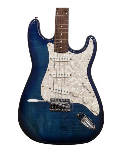 Electric guitar blue - electric,