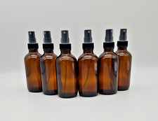 Amber Glass Spray Bottles Fine