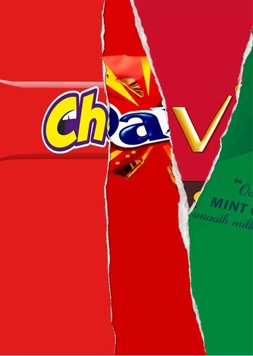 Chav chocolate bar wrappers - chocolate,