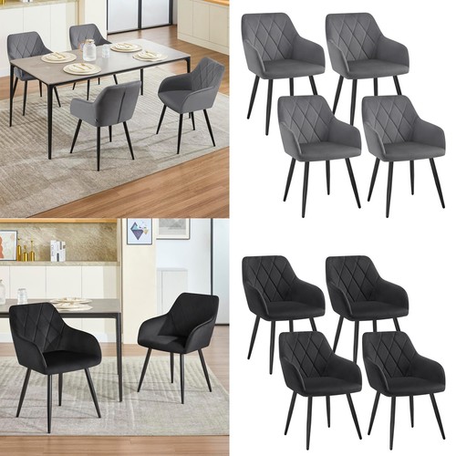 Woltu dining chair - set, velvet