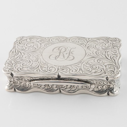 Sterling silver snuff box - sterling,