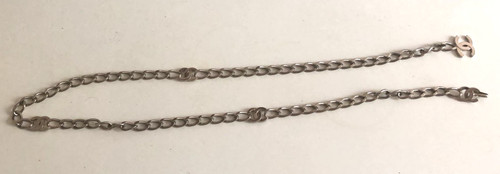 Chanel white metal chain - , belt