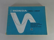 Parts Catalog / Spare Parts List Honda CB 50 J / F Stand 1978