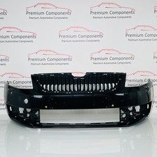 Skoda Octavia Mk3 Front Bumper Genuine Black With Grill 2013 - 2017 [AK110]