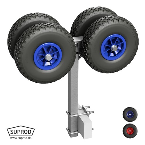 Fold rolls launching trolley - rolls,
