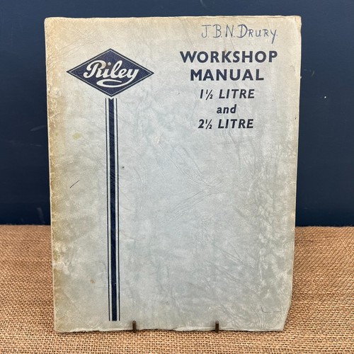 Vintage riley 2 5 litre - vintage,