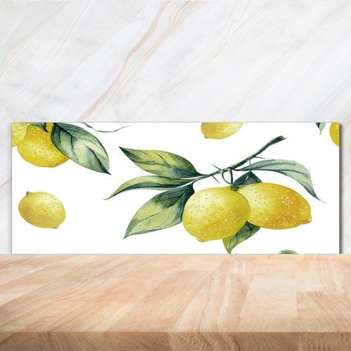Kitchen glass splashback - kitchen,