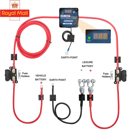 Split charge relay 12v - charge,