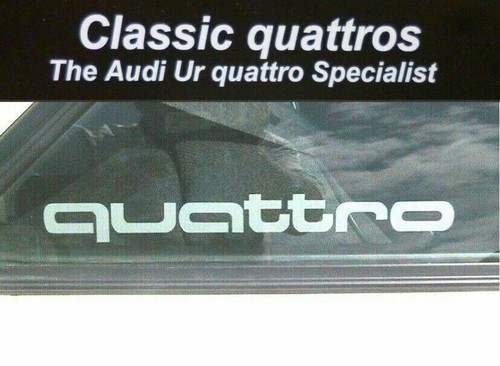 Audi quattro turbo coupe wr - audi,