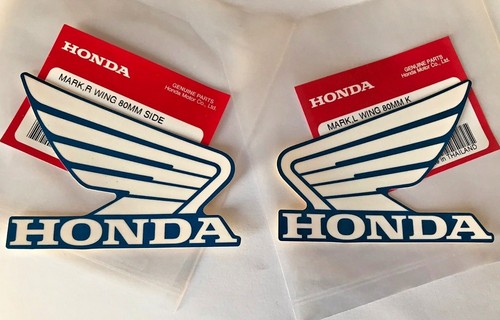 Honda wing fuel tank decal - honda,