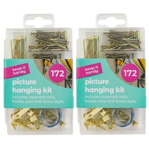 344 pcs picture - hanging, kit