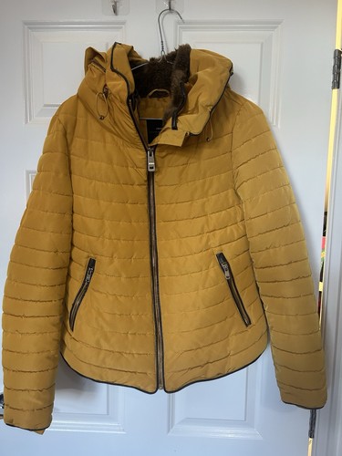 Zara mustard yellow quilted - zara,