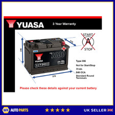 Battery fits PEUGEOT 308 208