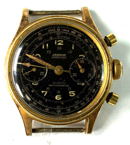 Vintage jardur black dial - vintage,