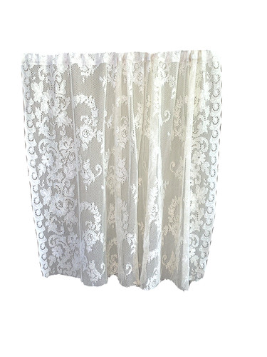 Vintage beige off white lace - 1,