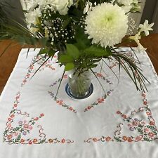 M Vintage Linen Tablecloth