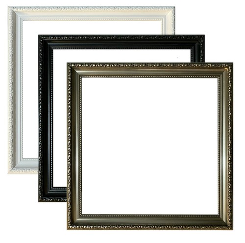Ornate shabby square picture - shabby,