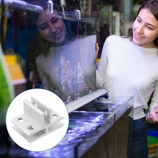  Aquarium Accessories Glass Shelf Brackets Fish Tank Mounting Clip