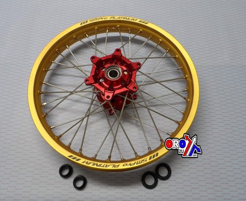 Pro 19x2 rear wheel gold - pro, 19x2.15