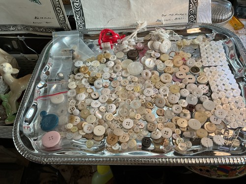 Vintage buttons mother - vintage,