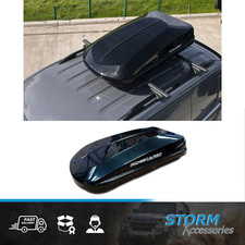 RIDGECARGO 400 LITRES CARGO LUGGAGE ROOF BOX IN BLACK - 140 X 38 X 76CM