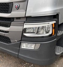 Headlight Eyelids For New Generation Scania 2017+ Truck ABS Accessories White