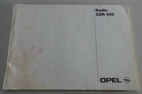 Operating instructions - operating, /