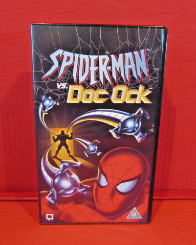 Spider man doc ock - spider-man, vhs