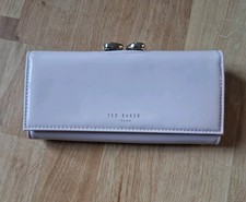 Ladies Pink Ted Baker London Teardrop Crystal Purse