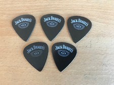 5 GENUINE JACK DANIELS GUITAR PICKS