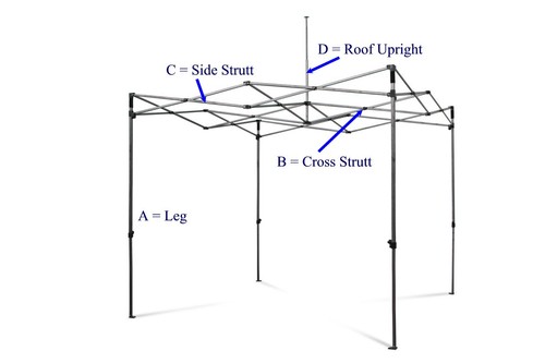 Gorilla gazebo 3x3mtr pop - gazebo,