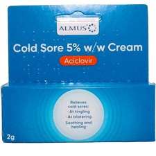 3 x Cold Sore Cream 5% w/w 2g