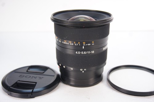 Sony 18mm 5 - 11-18mm, f4.5-5.6