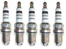 FIAT STILO ABARTH BOSCH SUPER 4 PERFORMANCE UPGRADE SPARK PLUGS SET OF 5 NEW