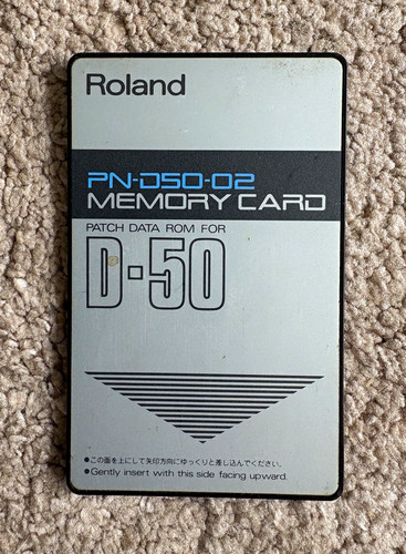 Roland d50 read only - roland,
