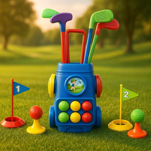 Kids golf set toy - kids, clubs