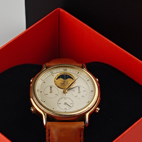 Vintage seiko 7a48 - vintage,