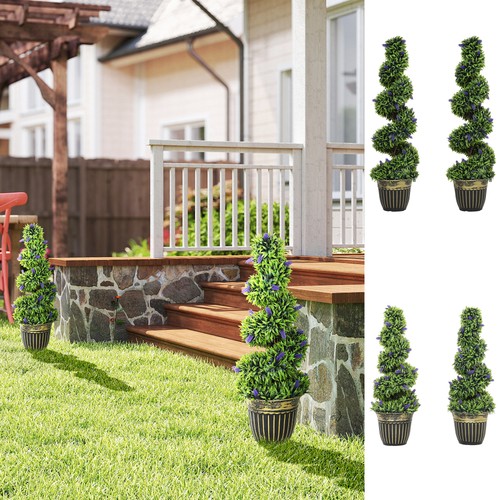 Set spiral topiary tree - set, 2