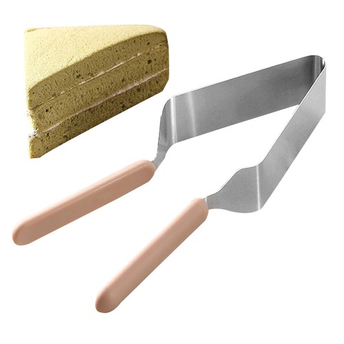 Stainless steel cake slicer - steel,