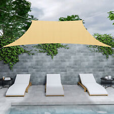 Waterproof Shade Sail Patio Awning Outdoor Garden Pool Sun Canopy Shelter Cover!