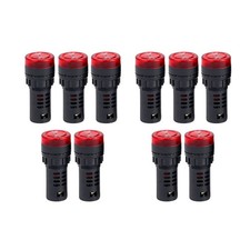 1/2/3/5/10 110V Red LED Flash