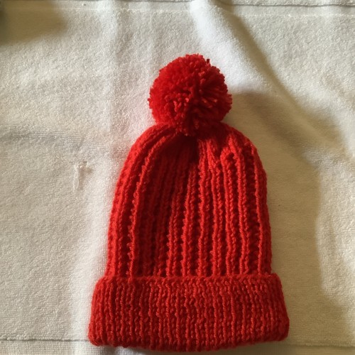 New hand knitted bobble - hand,