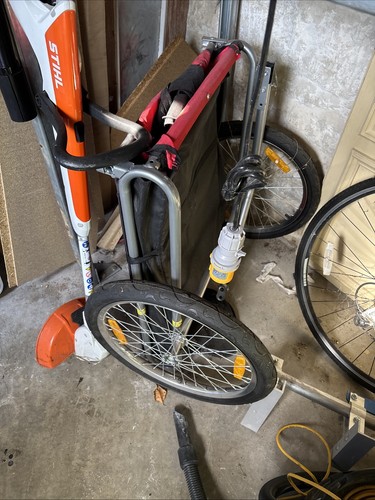 Pet bicycle trailer dog - bicycle,