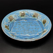 1904 CH Brannam Plate Dish Art